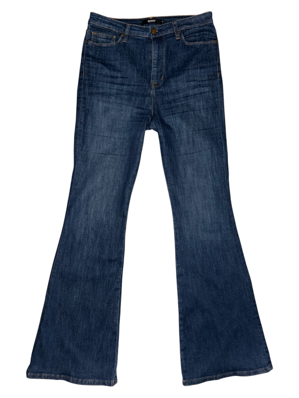 HUDSON Holly Flare Jeans Size 31 GANS Wash Dark Blue High Rise Flare Like New